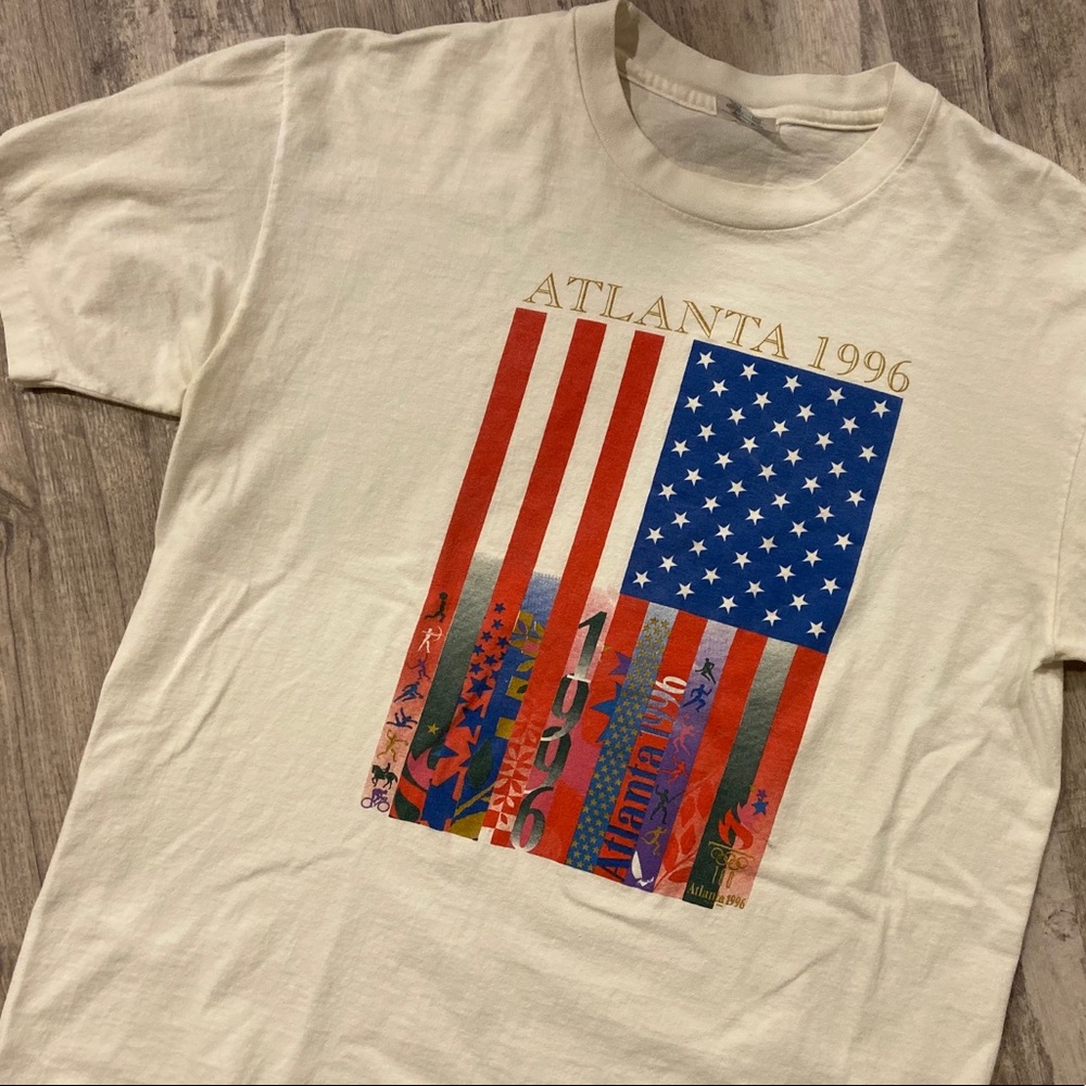 Vintage 1996 Champion Atlanta Olympics Shirt 🇺🇸